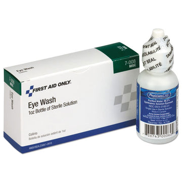 First Aid Only™ 24 Unit Ansi Class A+ Refill, Eyewash, 1 Oz freeshipping - TVN Wholesale